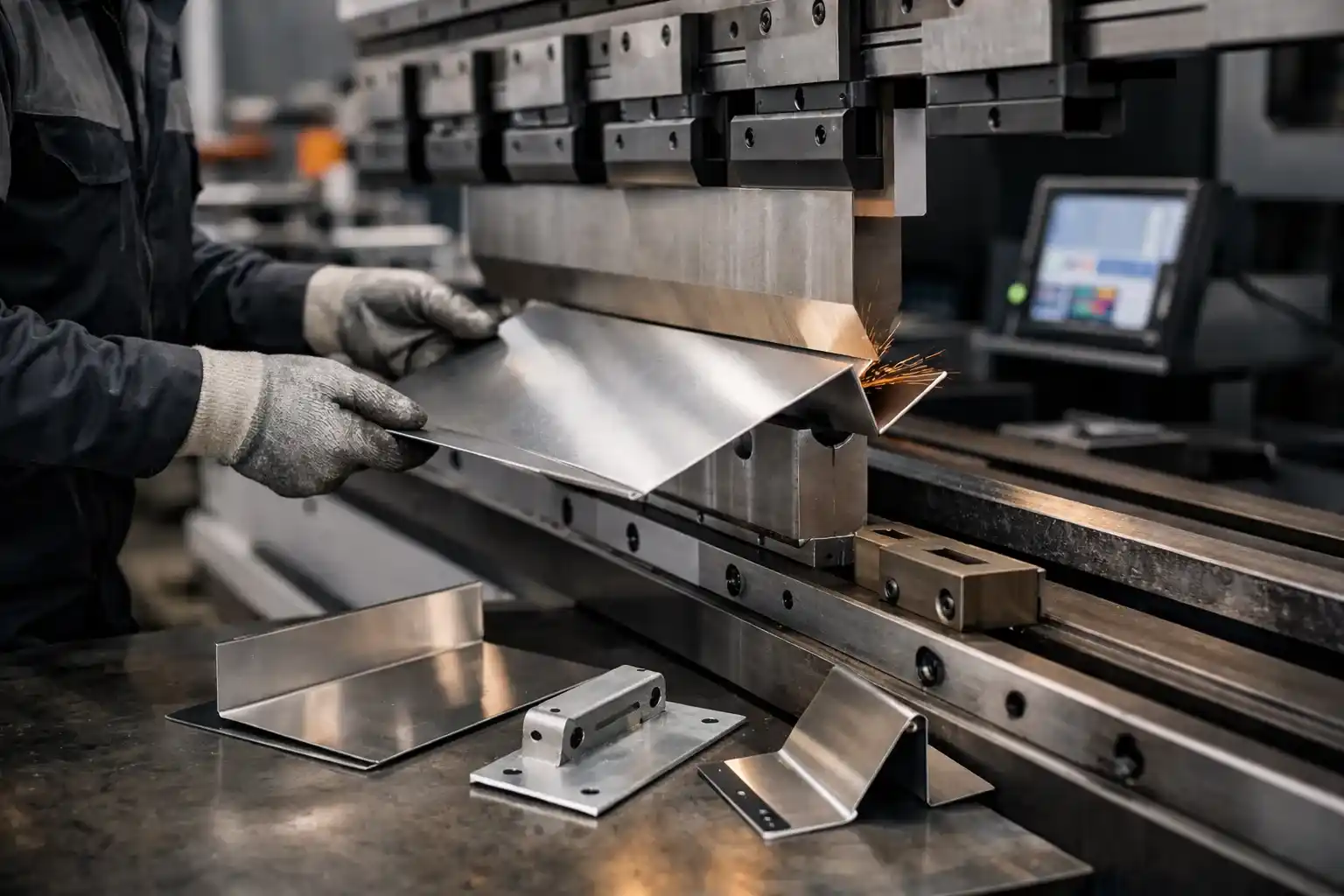 proces gięcia stali