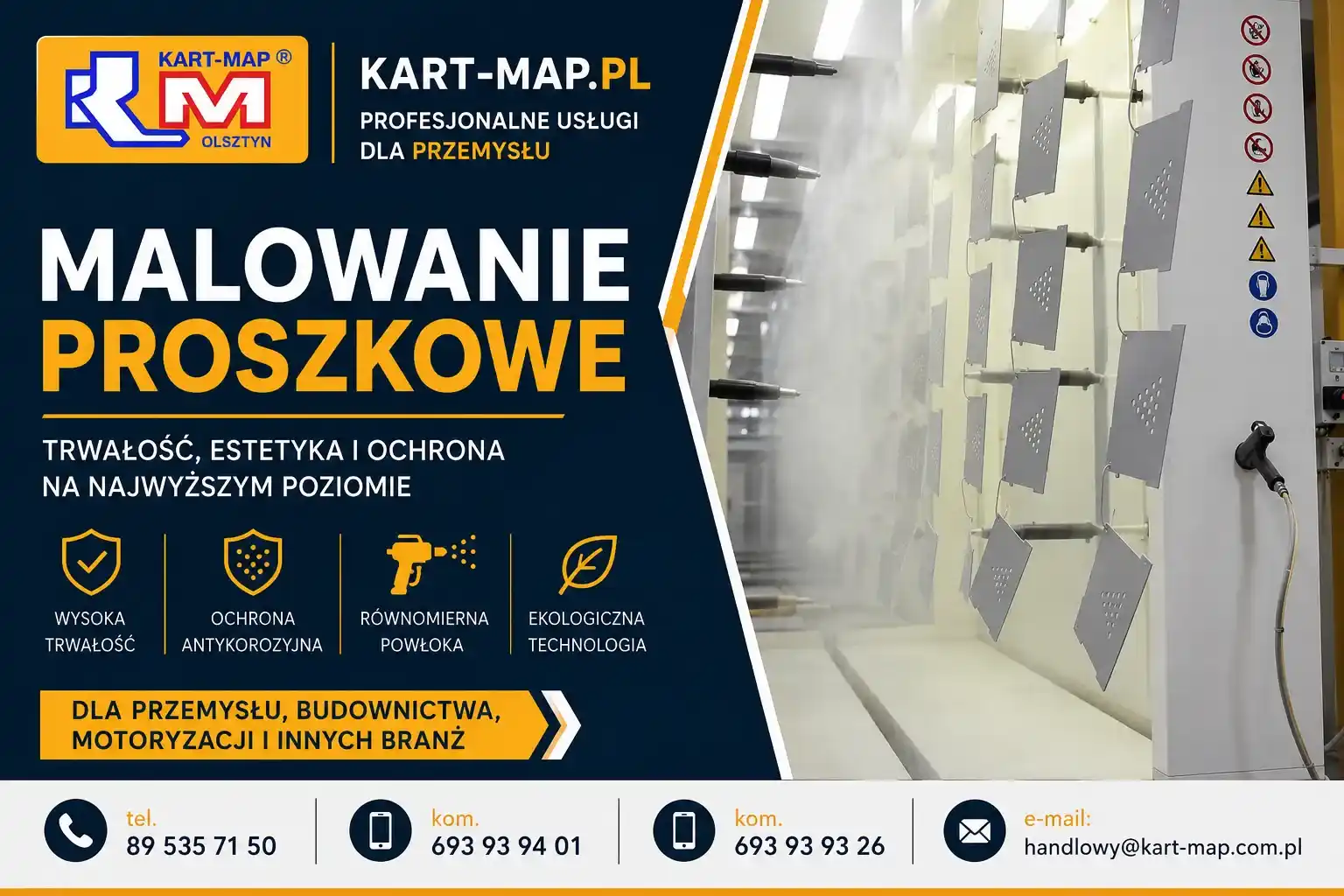 malowanie proszkowe kart-map malowanie proszkowe kart-map